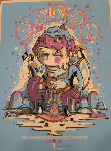 Phish poster 2012 - poster,