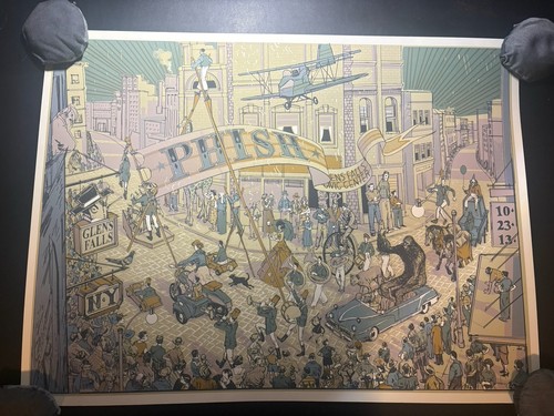 Phish poster glens falls - poster, ny